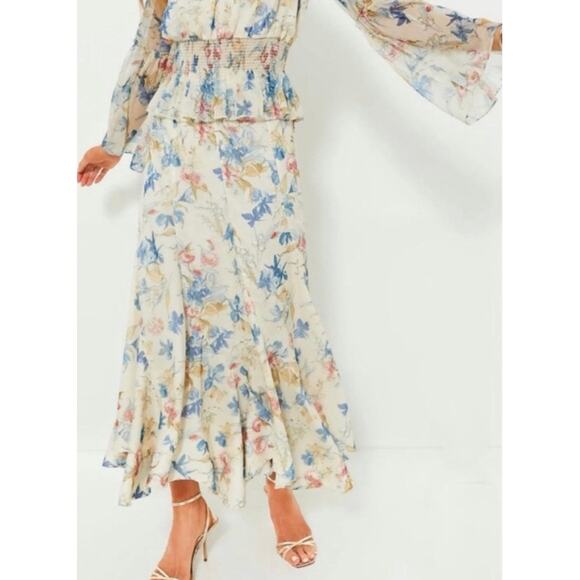 Tuckernuck Dresses & Skirts - Tuckernuck Snowberry Cosmos Floral Mallory Skirt NWT Size XS